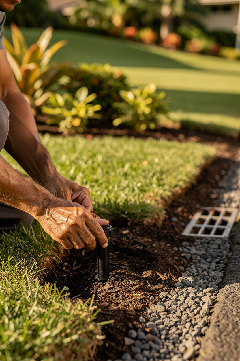 Braddahz Landscaping irrigation repair and drainage solutions across Oahu